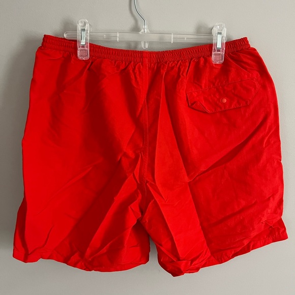 Red Patagonia Baggies Swim Trunks, M - Picture 3 of 4